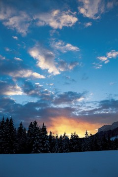 WK 208 Sonnenuntergang TVB-Wilder-Kaiser