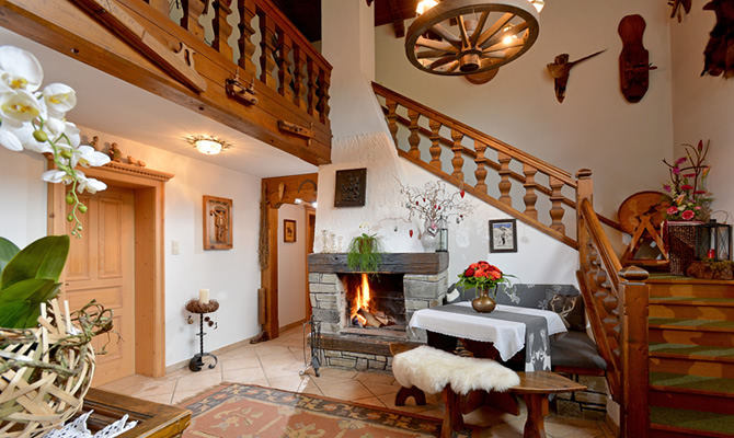 Landhaus Berger Eingangsraum