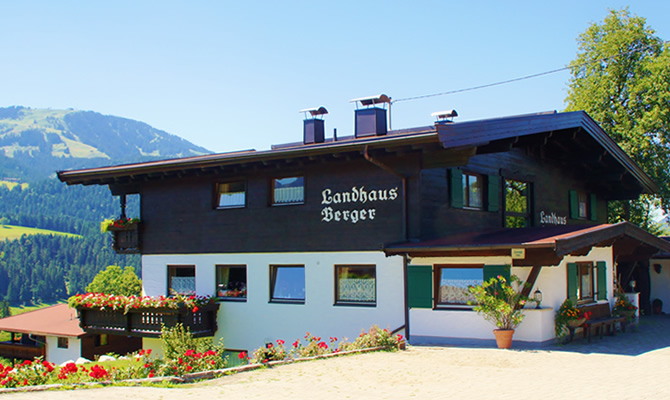 Landhaus-Berger Außenansicht